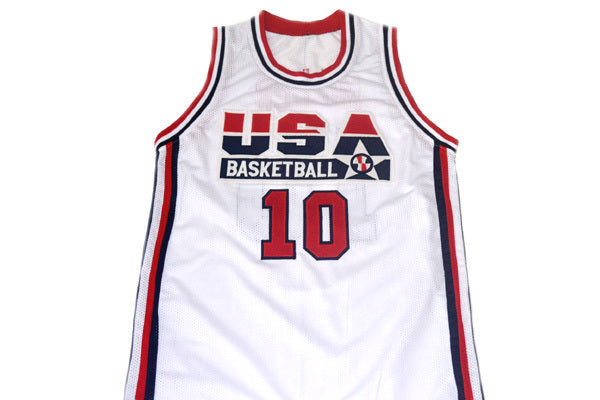 Reggie Miller Jersey #10 Team USA Basketball Navy White