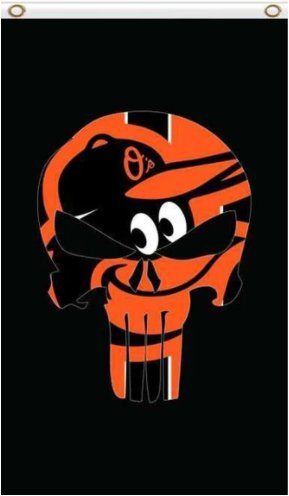 90x150cm Baltimore Orioles flag 3X5Ft Banner USA Polyester with Brass Grommets