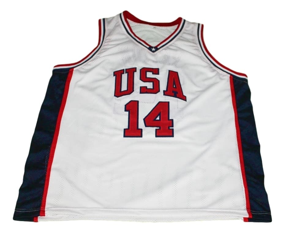 Gary Payton Jersey #14 Team USA Basketball White