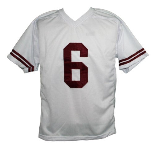 AC Slater Jersey #6 Custom Unsigned Football Stitched White