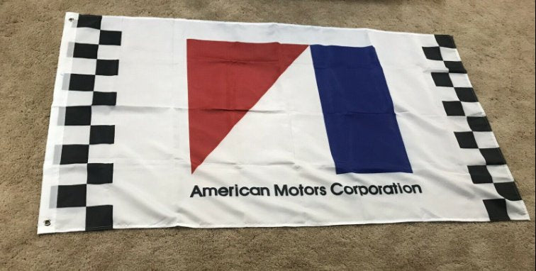 AMC American Motors Flag 3X5 Ft Polyester Banner USA 90x150cm
