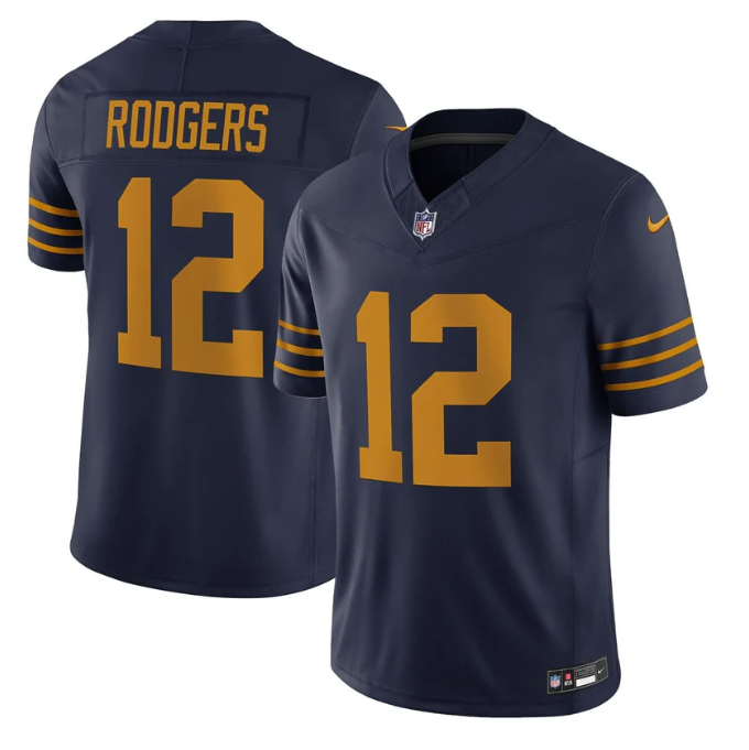 Aaron Rodgers Jersey #12 The 1923 Classic Vapor Limited Football All Stitched
