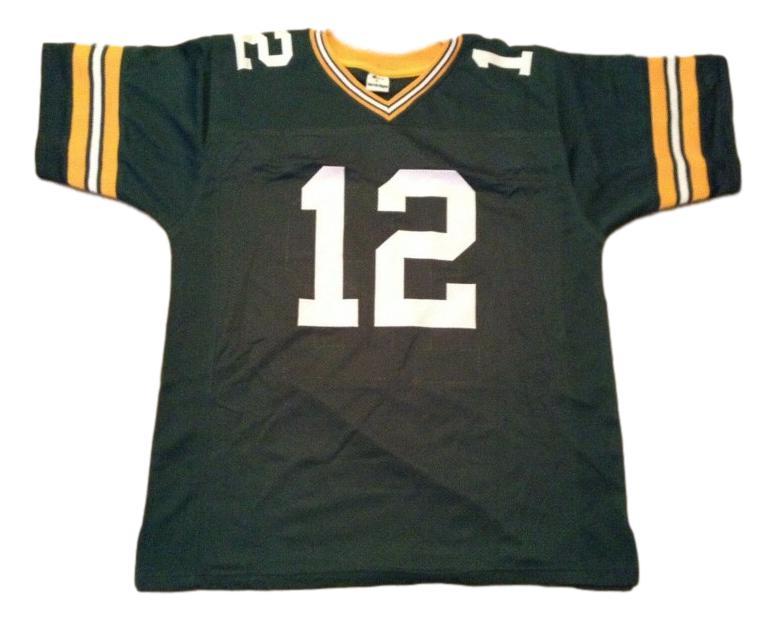 Aaron Rodgers Jersey #12 Custom Unsigned Football Stitched Green