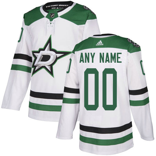 Adidas Dallas Stars Away NHL White Customized Jersey