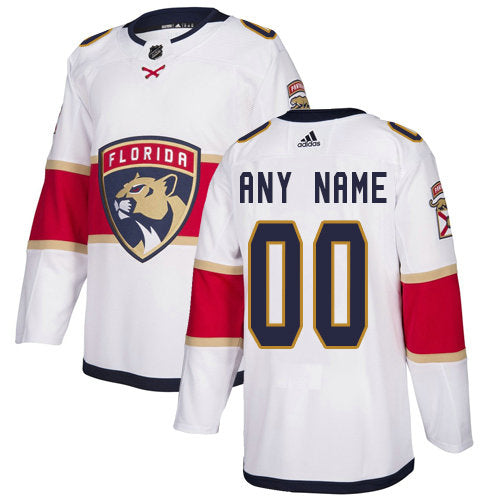 Adidas Florida Panthers NHL White Customized Jersey