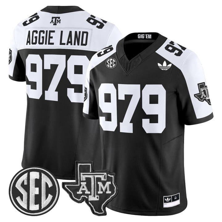 Aggie Land Jersey #979 Texas A&M Aggies 2025 Vapor V2 Stitched