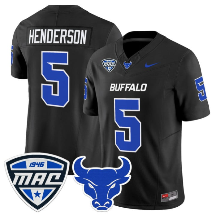 Al-Jay Henderson Jersey #5 Vapor Limited 2025 Football Stitched