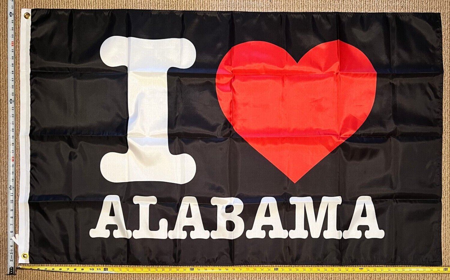Alabama Flag State Beer Party America Man Cave Sign Poster USA 3x5ft