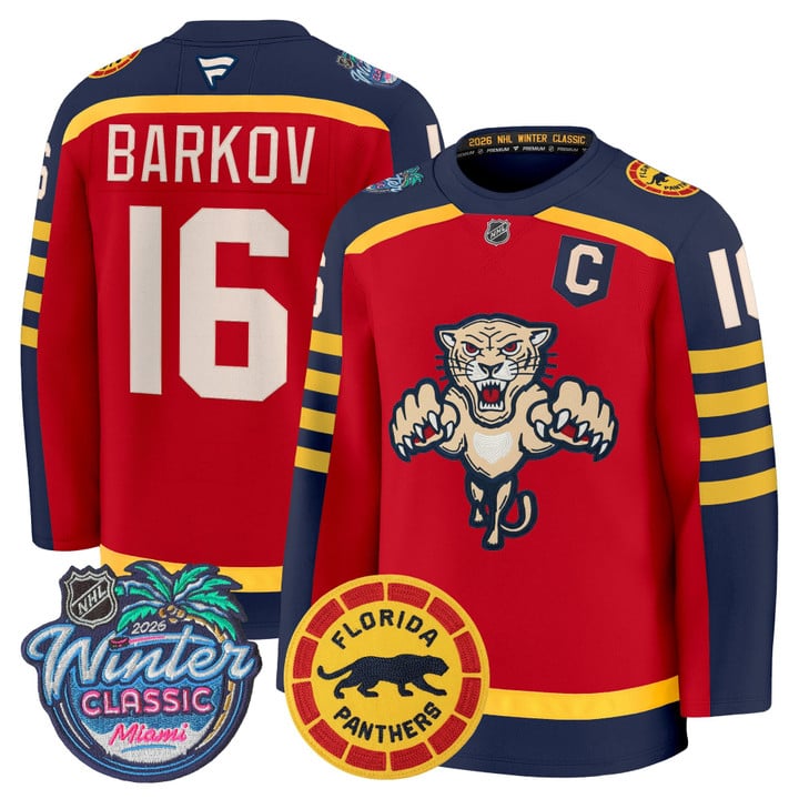 Aleksander Barkov Jersey #16 Florida Panthers 2026 Winter Classic Stitched