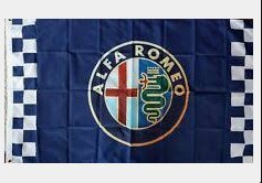 Alfa Romeo Car Flag 3X5 Ft Polyester Banner USA 90x150cm