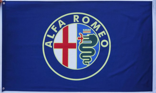 Alfa Romeo Flag Blue 3X5 Ft Polyester Banner USA 90x150cm