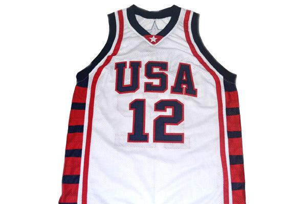 Amare Stoudemire Jersey #12 Team USA Basketball White