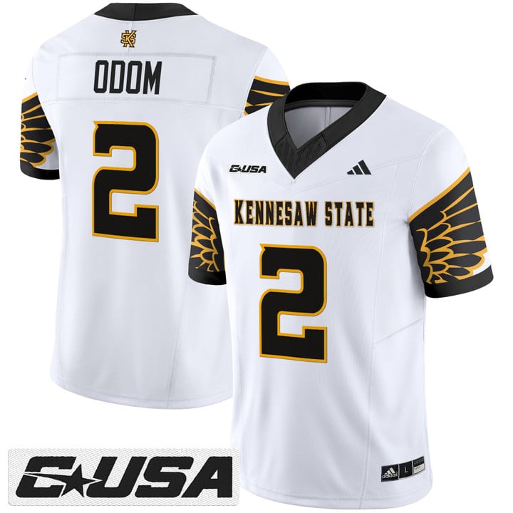 Amari Odom Jersey #2 Kennesaw State Owls 2025 Vapor Limited Stitched