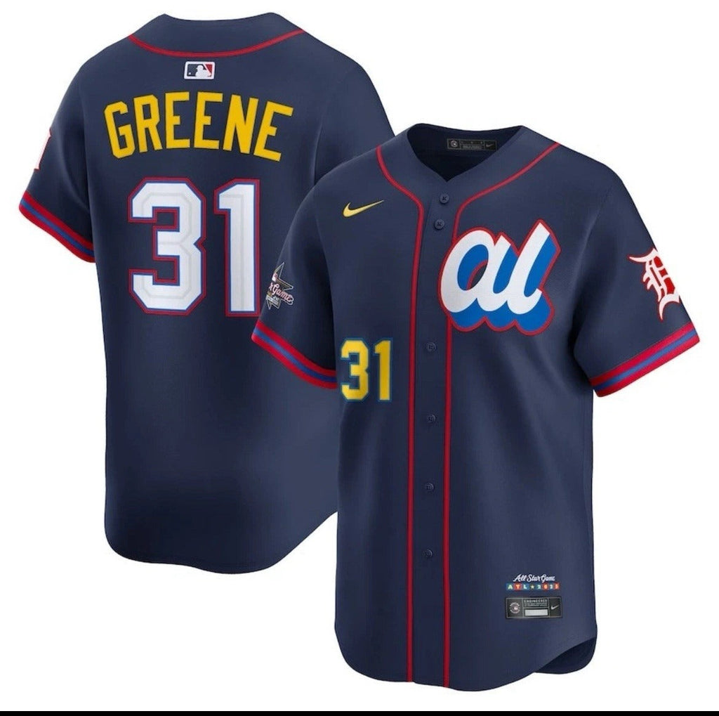 American League Riley Greene #31 Navy 2025 All-Star MLB Limited Jersey Stitched