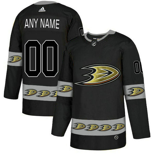 Anaheim Ducks Custom Team Logos Fashion Jersey
