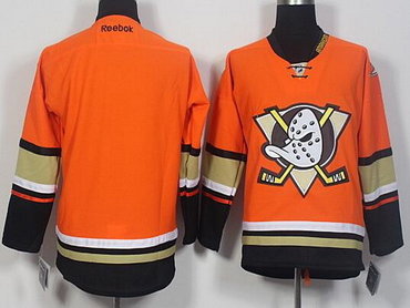 Anaheim Ducks Reebok Orange Alternate Hockey Jersey