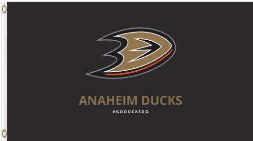 Anaheim Ducks US Flag 3X5Ft Polyester Digital Print Banner USA