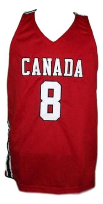 Andrew Wiggins Jersey #8 Team Canada Basketball New Sewn Red