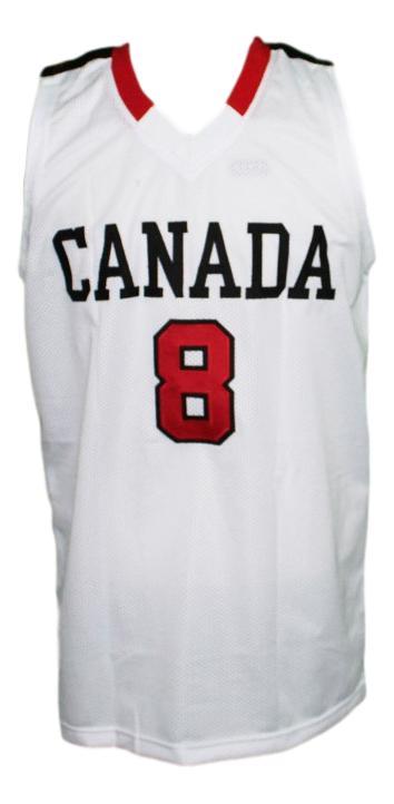 Andrew Wiggins Jersey #8 Team Canada Basketball New Sewn White
