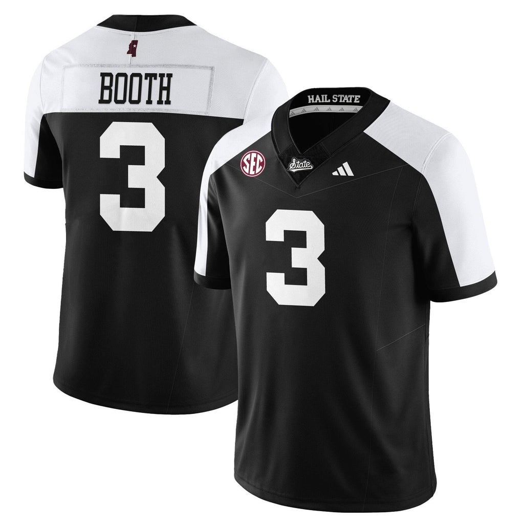 Anthony Evans III Jersey #3 Mississippi State Darkness 2025 Stitched Black Alter