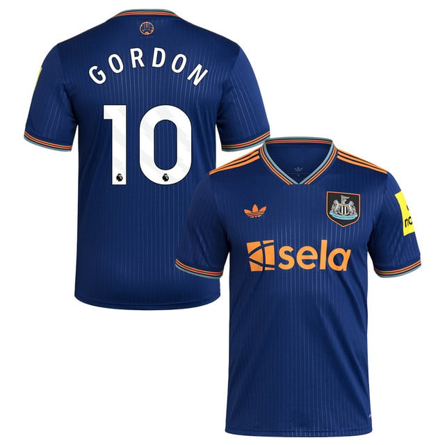 Anthony Gordon #10 Newcastle United 2025-26 Third Match Jersey – Navy