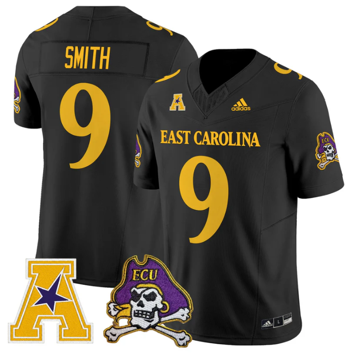 Anthony Smith Jersey #9 East Carolina Pirates 2025 Limited Stitched