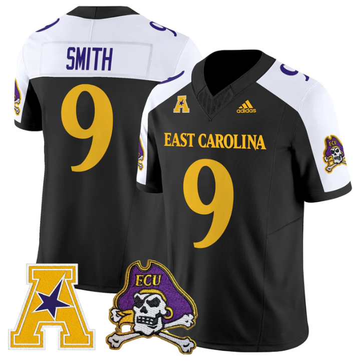 Anthony Smith Jersey #9 East Carolina Pirates 2025 Limited Stitched
