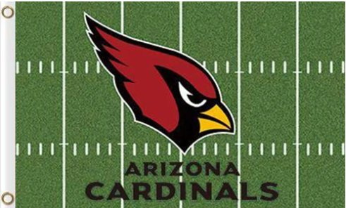 Arizona Cardinals Green Flag 3X5 Ft Polyester Banner USA 90x150cm