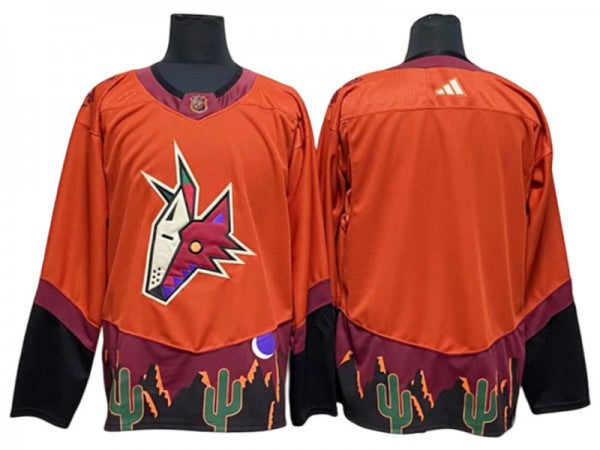 Arizona Coyotes Blank Orange 2022&23 Reverse Retro Jersey