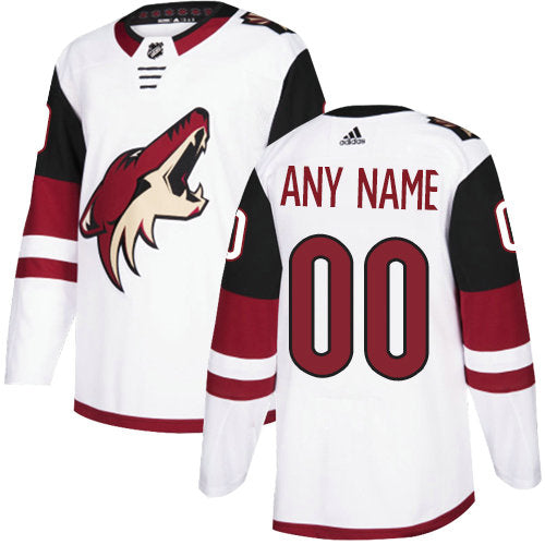 Arizona Coyotes NHL White Customized Jersey