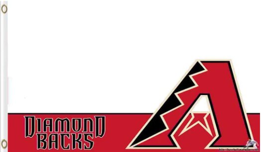 Arizona Diamondbacks Baseball Club 1 flag 3X5Ft Banner USA Polyester with Brass Grommets