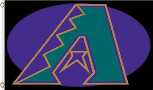 Arizona Diamondbacks Baseball Club 4 flag 3X5Ft Banner USA Polyester with Brass Grommets