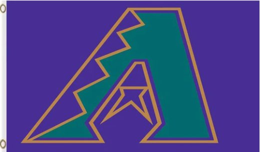 Arizona Diamondbacks Baseball Club 6 flag 3X5Ft Banner USA Polyester with Brass Grommets