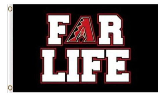 Arizona Diamondbacks For Life flag 3X5Ft Banner USA Polyester with Brass Grommets