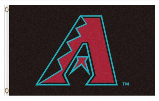 Arizona Diamondbacks flag 3X5Ft Banner USA Polyester with Brass Grommets
