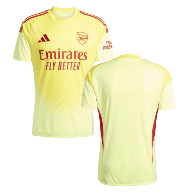 Arsenal 2025-26 Home Goalkeeper Match Jersey – Yellow