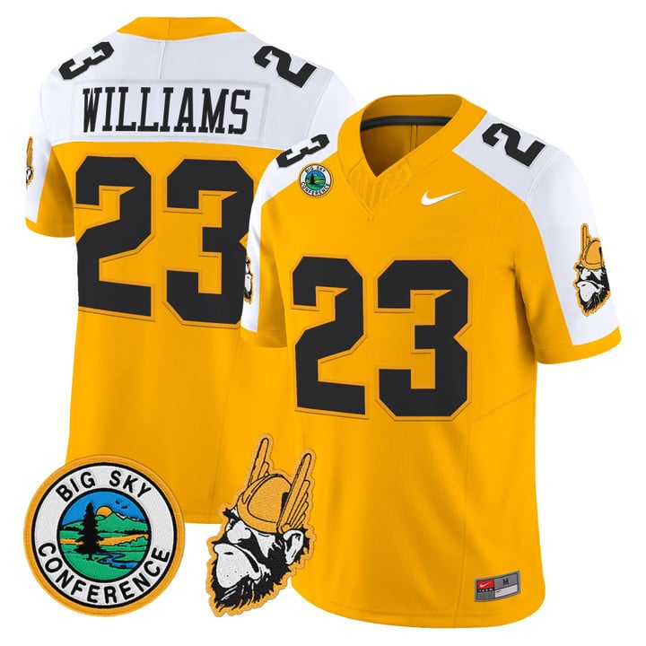 Art Williams Jersey #23 Idaho Vandals 1975 Throwback Limited Stitched Gold Alter