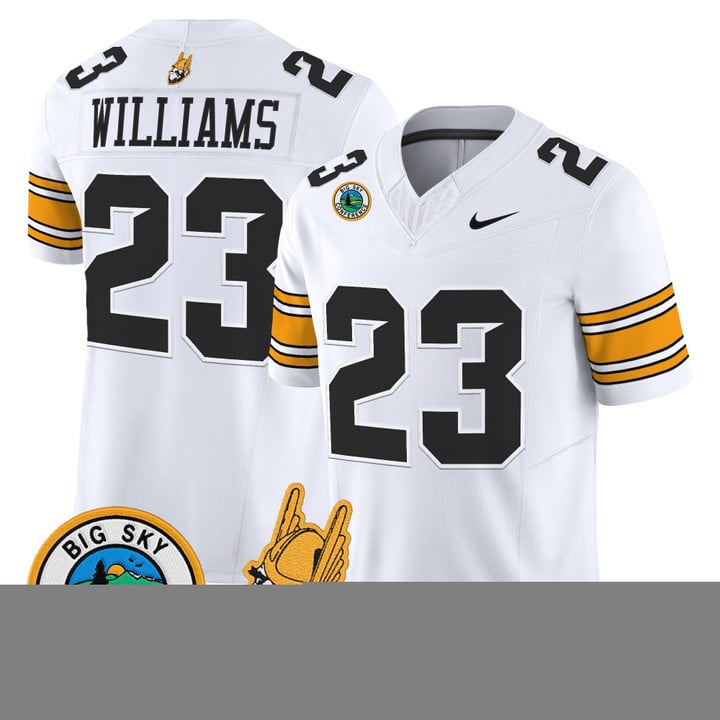 Art Williams Jersey #23 Idaho Vandals 1975 Throwback Limited Stitched White