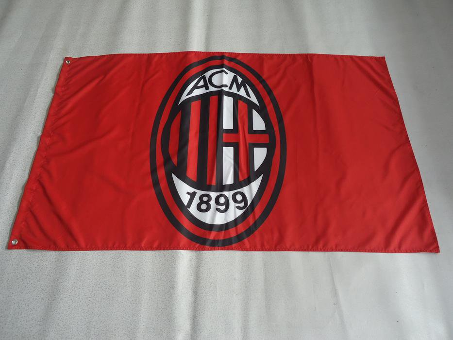 Associazione Calcio Milan Flag 3x5ft Banner polyester