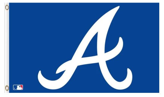 Atlanta Braves Baseball Club B flag 3X5Ft Banner USA Polyester with Brass Grommets