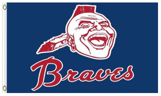Atlanta Braves Baseball Club flag 3X5 Banner USA Polyester with Brass Grommets