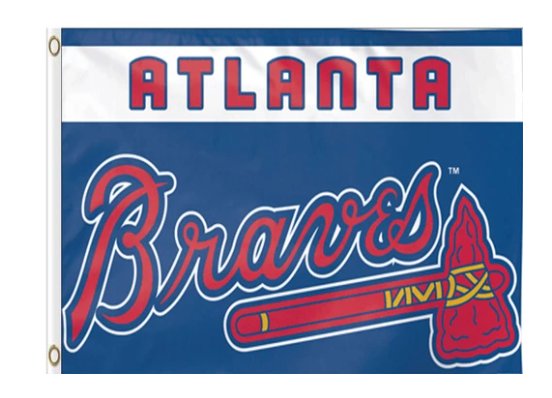 Atlanta Braves Nation State flag 3X5Ft Banner USA Polyester with Brass Grommets