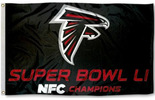 Atlanta Falcons 2017 Super Bowl LI 51 Flag 3X5 Ft Polyester Banner USA 90x150cm