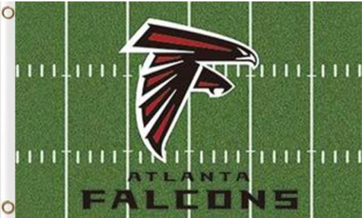Atlanta Falcons Green Flag 3X5 Ft Polyester Banner USA 90x150cm