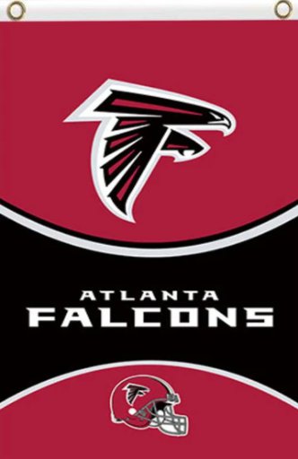 Atlanta Falcons Helmet Vertical Flag 3X5 Ft Polyester Banner USA 90x150cm