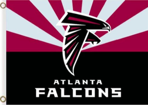 Atlanta Falcons Huge Flag 3X5 Ft Polyester Banner USA 90x150cm