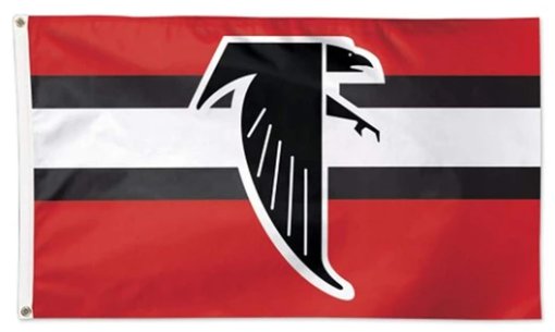 Atlanta Falcons Retro Logo Flag 3X5 Ft Polyester Banner USA 90x150cm