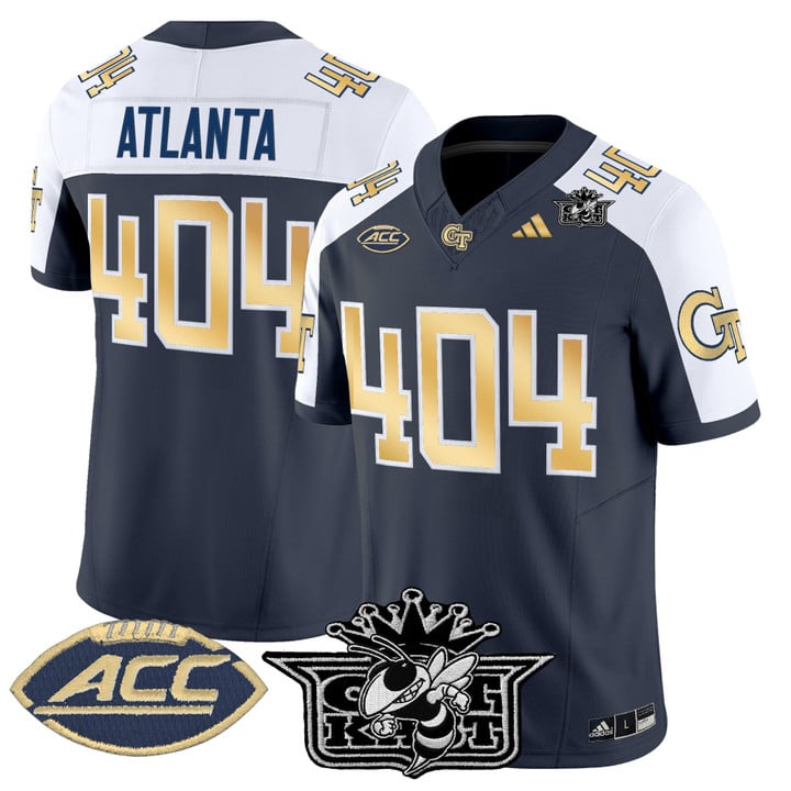 Atlanta Jersey #404 Outkast Georgia Tech Yellow Jackets 2025 Stitched