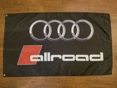 Audi Allroad Flag 3X5 Ft Polyester Banner USA 90x150cm