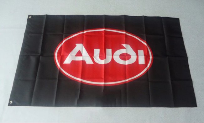 Audi Black Flag 3X5 Ft Polyester Banner USA 90x150cm